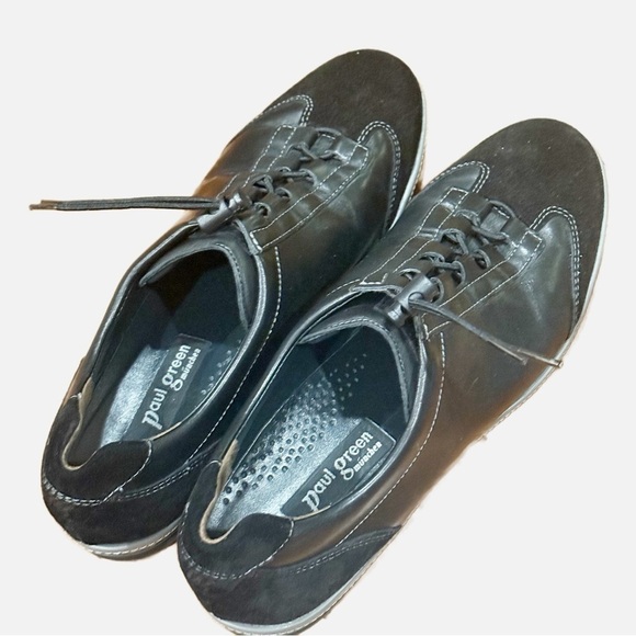 Paul Green Black Oxfords Sleek Design main image 7